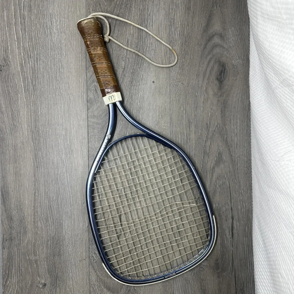 Wilson Marksman Racquet Racket CO85 3 7/8  Vintage Racquetball Wall Decor